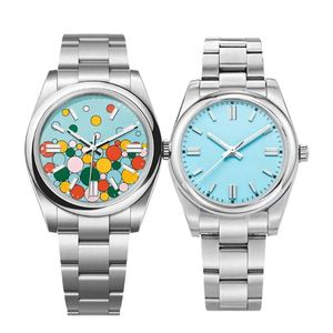 Montres de montres pour hommes montres de haute qualité Sapphire automatique 31/6 / 41 mm Amoureux mécaniques en acier inoxydable Montre Blue Pink Watch Movement Womens Watchs