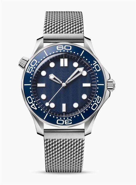 reloj para hombres relojes diseñador de diseñador de alta calidad Montre montros de muuvement women omegas marinero Diver300 mecánico automático luminoso 904l acero 42 mm