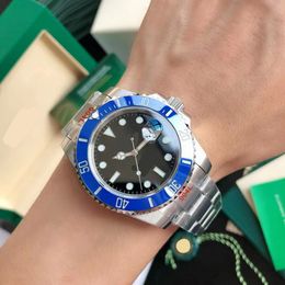 Montres de montres pour hommes montres pour hommes Céramic Céraque Mouvement mécanique automatique avec boîte étanche de concepteurs de montres en acier inoxydable sous-marin