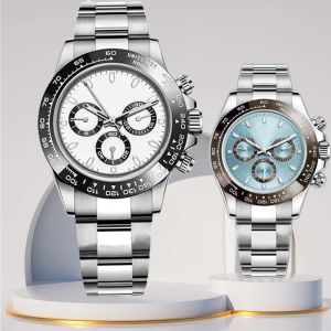 herenhorloge designer horloges heren keramische bezel automatisch mechanisch uurwerk met doos waterdichte designer horloges roestvrijstalen band orologio di luso Montre