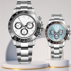 Heren horloge Designer Horloges Men Ceramic Bezel Automatische mechanische beweging met doos waterdichte designer horloges roestvrijstalen riem orologio di lusso montre