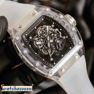 herenhorloge designer horloges beweging automatisch luxe transparant uitgehold kristal heren automatische mechaniek