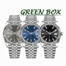 Mens Watch Designer horloges Relojes Datum slechts 126334 Luxe automatische mechanische beweging Waterdicht 41 mm wijzerplaat 52FB#
