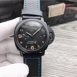 Montres de montre pour hommes montre Luxury Geneve Mechanical Black Series Automatic Machine Nouvelle arrivée My460
