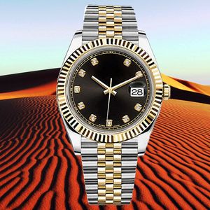Herenhorloge Designer Dameshorloges Hoge kwaliteit 41/36 mm Datum Just Horloges voor mannen Automatische Montre 28/31 mm roestvrijstalen saffier vouwgesp Horloges