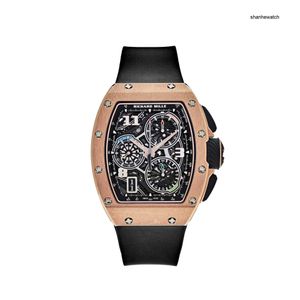 Mens Watch Dress Watches RM Watch RM72-01 Lifestyle Indoor Time Code Watch Rose Gold RM72-01 QK