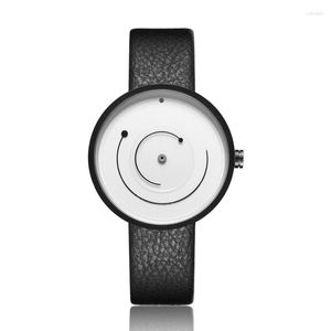 Montre pour hommes montres de mode de haute qualité designer de luxe affaires étanche Quartz-batterie en cuir 39mm montre