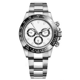 herenhorloge voor mannen horloges menwatch 40mm zilver designer horloges rose gouden beweging horloges voor vrouwen roestvrijstalen horlogeband hoge kwaliteit luminor womenwatch