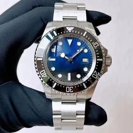 Herenhorloge van hoge kwaliteit 44 mm Sea-Dweller keramische bezel designer horloge AAA orologio uomo Automatisch mechanisch roestvrijstalen saffier montre luxe
