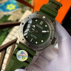 Montre pour hommes de haute qualité, série automatique mécanique, vert militaire, 45mm, acier fin givré, Liu Sr46