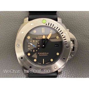 Herenhorloge Hoge kwaliteit Designer Luxe horloges voor mechanisch horloge Automatische saffierspiegel 47 mm 13 mm Geïmporteerd rubber