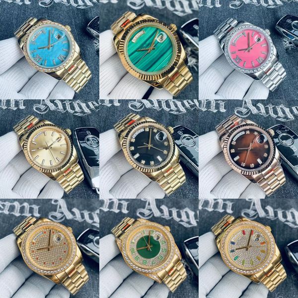 Reloj para hombres Día de reloj de diseño de alta calidad 36-41 mm Relojes automáticos mecánicos Reloj Rol Watch for Man Luxury Watches