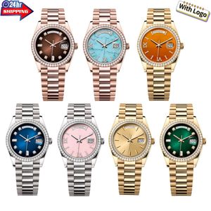 Regarder des hommes de haute qualité Designer Luxury Watch Daydate 36 mm Mélanges mécaniques Automatiques Diamond Watch Rol Watch Luxury for Man Watches