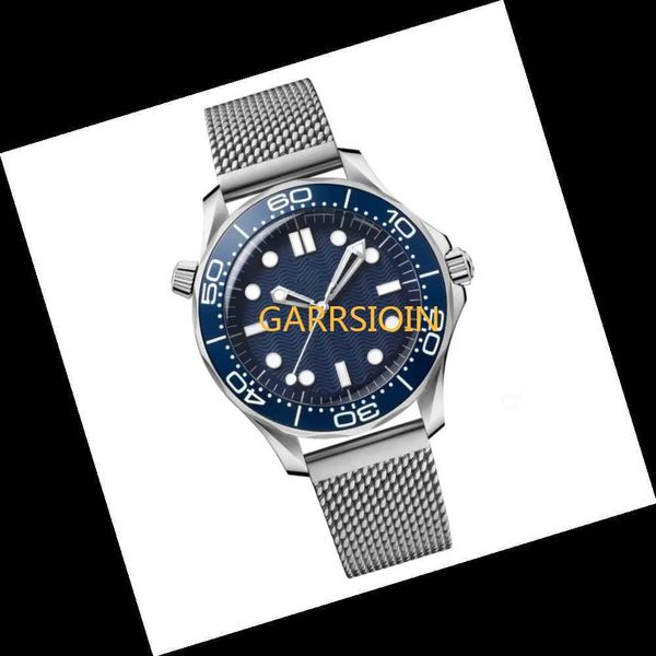 montre pour homme de haute qualité Mouvement Montres Anniversaire plongeur 300m 600mm édition limitée 007 60e Designer de luxe automatique Montre De C8500