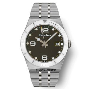 Herenhorloge Japan 8215 Automatisch uurwerk Saffierglas Lichtgevende keramische bezel Horloges Stalen band Horloges 41mm260b