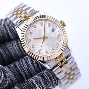 Heren Mechanisch horloge 41 36 31 mm roestvrijstalen ringbeweging horloges voor heren waterdichte mode dames polshorloges cadeau montres de luxe
