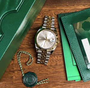 Heren Watch Luxe Designer Horloges Neutraal 41/36mm Die automatisch mechanisch roestvrijstalen waterdichte lichtgevende saffier horloges geen doos