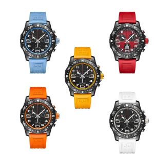 montre pour hommes montre de luxe endurance pro sprots run montre aaa haute qualité Avenger chronographe 44mm montres plusieurs couleurs en caoutchouc quartz montres-bracelets en verre