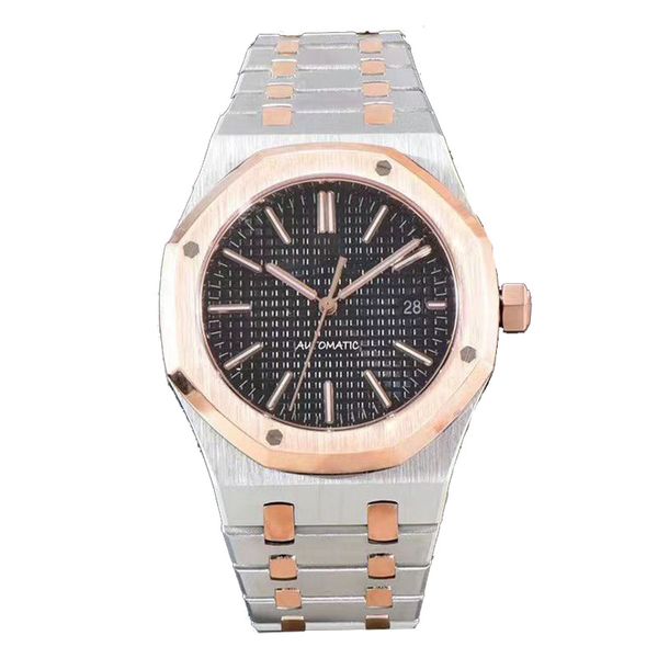 Reloj para hombre Reloj de marca de lujo para mujer Movimiento 8215 Lente de cristal de zafiro de acero inoxidable de 41 mm con múltiples colores para elegir entre relojes mecánicos