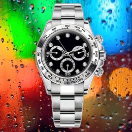 Herenhorloge Mechanisch Automatisch uurwerk 40 MM Volledig roestvrijstalen band Ditona Designer Horloges Saffierglas Lenzen Montres