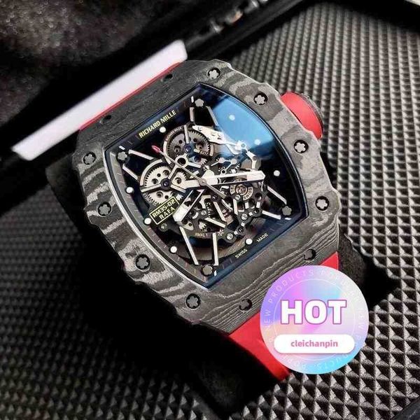 Menores Mechan Mechanical Cool Wrist Watches TV Factory Mecánica Mecánica Fashion Trend Hollow Snow 317G Nuevo estilo de lujo