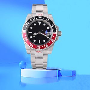 Reloj para hombre Movimiento mecánico automático Calendarios de zafiro Pulsera de 40 mm Reloj de pulsera de negocios Relojes Hombre Diseñador Reloj Moda Lujoso Alta calidad