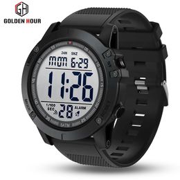 Hommes montre militaire étanche Sport montre-bracelet montres numériques pour hommes mode en plein air mâle horloge Relogio Masculino
