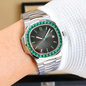 Montre pour hommes Nautilus 5711 montre de haute qualité montre de luxe automatique machines mouvement montres en acier inoxydable étanche montre-bracelet montre de mode diamants montre
