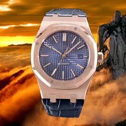 Montre pour hommes Orologio Designer montres de haute qualité Cadran Audemar 41MM 2813 Montres à mouvement automatique en acier inoxydable saphir étanche 2023 montre de luxe