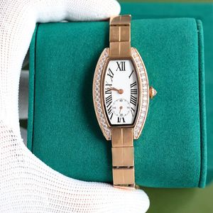 Herenhorloge Quartz Horloges 23mmX30mm Saffier Waterdicht Damespolshorloge Montre de Luxe