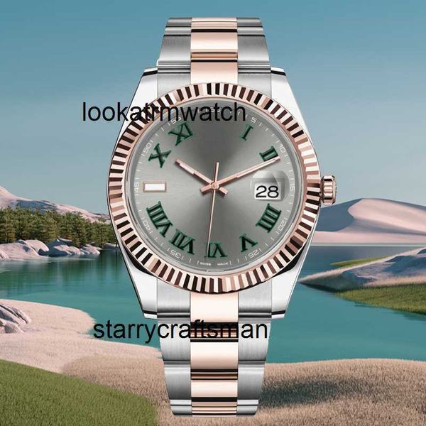 Reloj para hombre Ro LX 31 mm para mujer Reloj automático de alta calidad Movimiento Fecha de visualización Serie Reloj mecánico impermeable para hombres 36 mm 41 mm Relojes de pulsera de diseño Hombre gratis