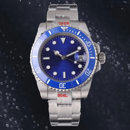 Montre pour hommes sous-marin mode masculine montres de haute qualité automatique 8215 mouvement 904L en acier inoxydable lumineux saphir étanche montres-bracelets Montre avec boîte