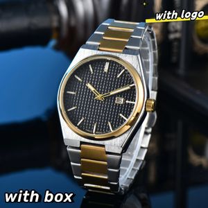 Montre pour hommes montres de haute qualité 40mm 1853 avec logo Quartz calendrier du jour montres montre de créateur hommes avec boîte et montre en verre saphir femmes montre designer