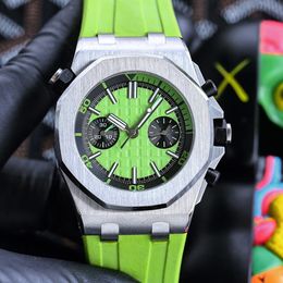 Relojes para hombre Relojes de diseño de alta calidad Relojes con movimiento de batería de cuarzo Relojes de pulsera de negocios de zafiro de 45 mm