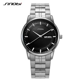 Montre pour hommes montres de haute qualité de luxe semaine d'affaires calendrier bracelet en acier étanche 37mm montre