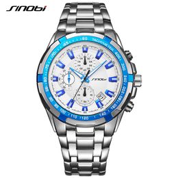 Montre pour hommes montres de haute qualité luxe quartz-batterie concepteur édition limitée trois yeux six broches ceinture en acier multifonctionnelle montre étanche