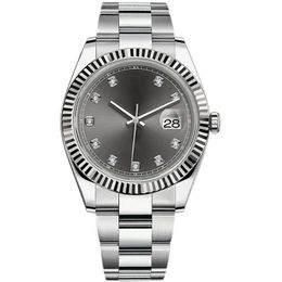 Reloj para hombre Relojes de diseño para mujer Movimiento automático Montre 31 36 41 mm 904L Acero inoxidable Hebilla deslizante Zafiro Luminoso Pareja impermeable Tienda de fábrica Buena