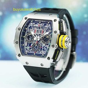 Montre homme montre femme RM montre-bracelet Rm11-03 évider horloge suisse mondialement célèbre Rm11-03 titane unique