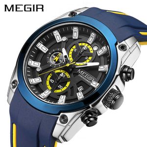 Relojes para hombre 2021, reloj deportivo azul para hombre, reloj cronógrafo de lujo para hombre, relojes militares de cuarzo, reloj luminoso Masculino