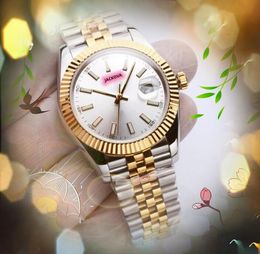 montres pour hommes 41mm Mode mécanique automatique de luxe Diamant daydate mouvement montres-bracelets pour hommes Cadeaux de fête des pères