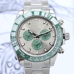 Montres pour hommes, mouvement mécanique automatique, 40mm, mode Business, montre-bracelet en acier inoxydable, Montre De Luxe, cadeaux 2647