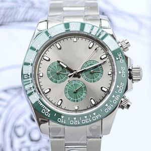 Relojes para hombre, reloj con movimiento mecánico automático, 40mm, reloj de pulsera de acero inoxidable para negocios a la moda, Montre De Luxe Gifts290h