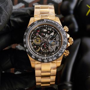 montres pour hommes Mouvement mécanique automatique montres 43mm Sapphire Fashion Business montres de créateurs en cuir montre De Luxe Gifts