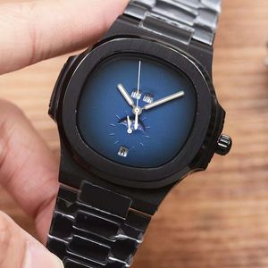 Relojes para hombres Classical 3A Mecánico Movimiento automático de 40 mm Case de acero inoxidable Fecha de mes Mes Diseñador Reloj impermeable Pure Dial Montre de Luxe