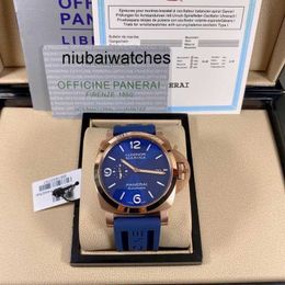Mentises de montres pour hommes Fashion pour le travail mécanique CC Taille VR 46 mm Comparateurs authentiques Système Italie Sport Wristwatch Style