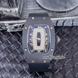 Montres masculines Designer Watchs Wrists Montreuses de haute qualité RM007 Automatique mécanique Swiss Hollow Movement Chronograph T04W
