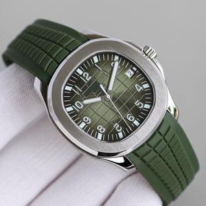 Relojes para hombre Movimiento elegante Movimiento automático 42,2 mm cómoda correa de caucho resistente al agua luminosa Relojes de pulsera DHgate montre de luxe Reloj granada AQUANAUT U1