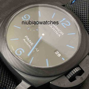 Herenhorloges Mode Luxe voor mechanisch koolstofvezel 44 mm Pam01661 Horlogesstijl