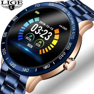 Montres pour hommes mode Smart Sport horloge hommes Bluetooth montres numérique électronique montre-bracelet pour hommes horloge mâle montre-bracelet Wo216R