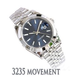 Montres pour hommes pour hommes automatique mécanique 3235 mouvement 41mm montres de luxe en acier inoxydable montre lumineuse saphir usine propre